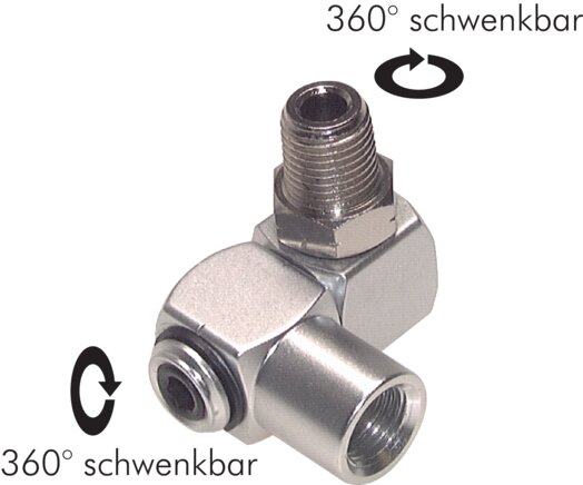 Exemplary representation: Swivel joint (standard version)