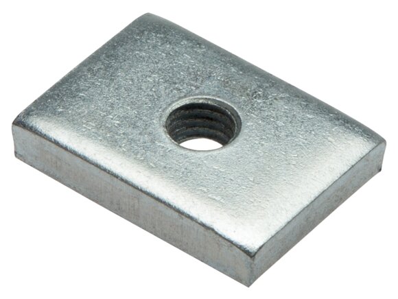 Exemplary representation: Hammerhead threaded plate (33x23x6 mm)